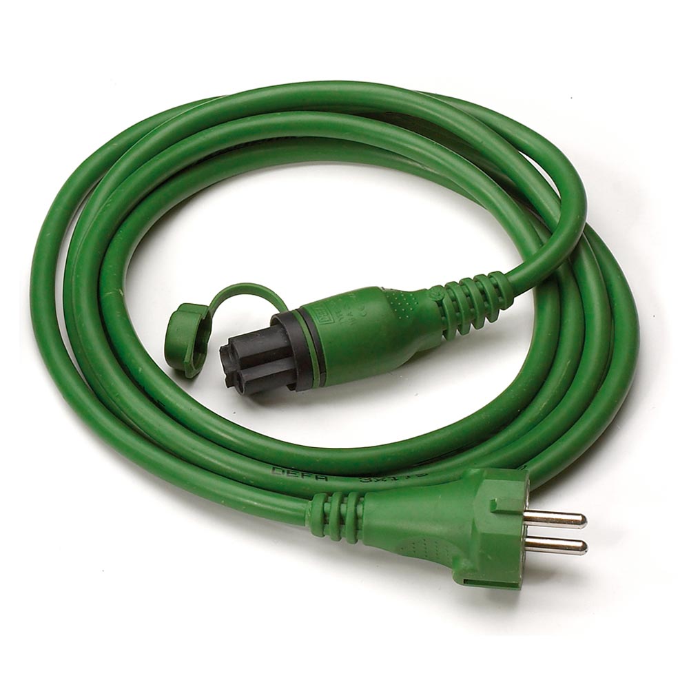 Câble extérieur extérieur DEFA 460920 extérieur avec connecteur 2,5 m vert  230 V