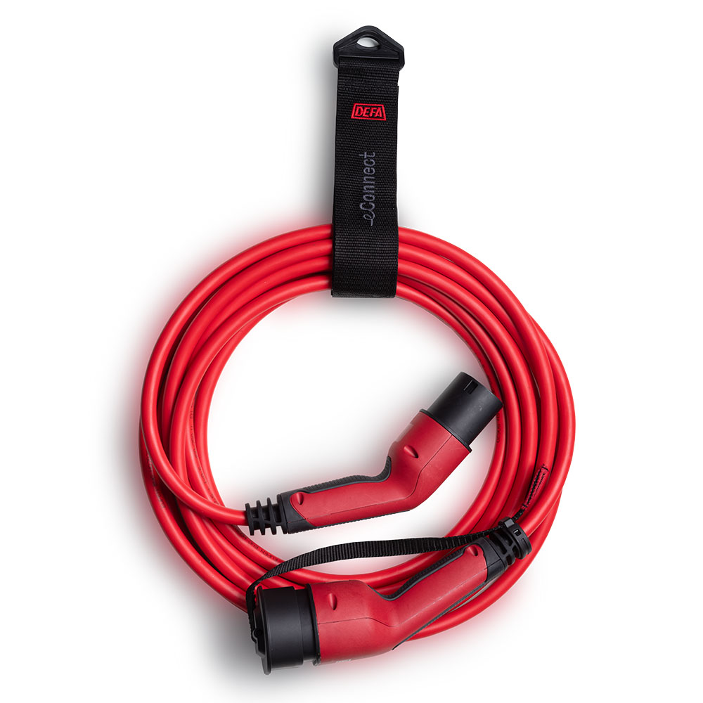 eConnect™ Type 2 cable  EV cable (4,6kW) • Premium quality • DEFA