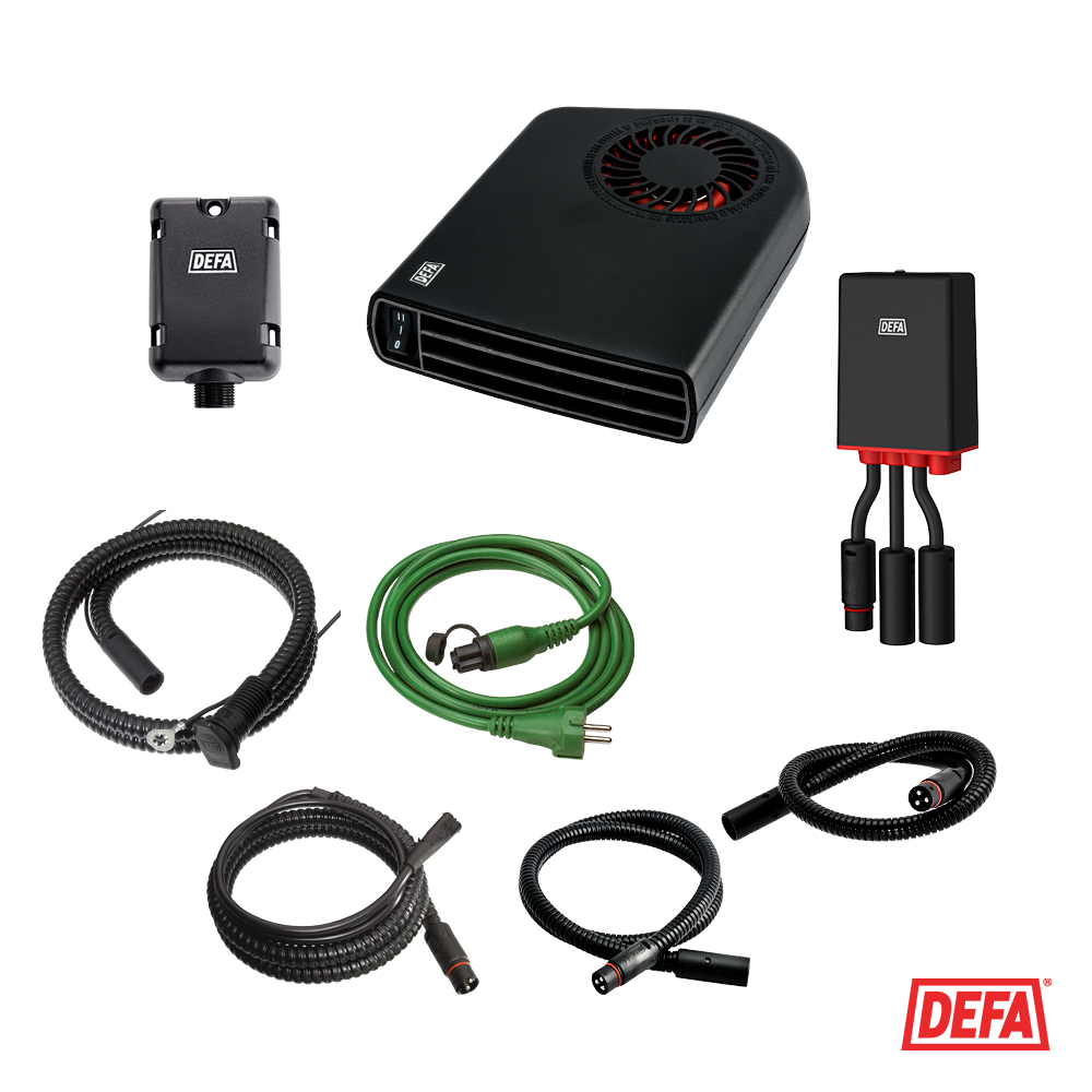 DEFA 471283 Comfort Kit II 1900W 230V Interior Heating System Set